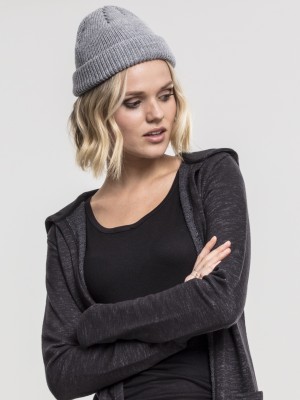 Бийни шапка в сив цвят MSTRDS Fisherman Beanie  Бийни шапка в сив цвят MSTRDS Fisherman Beanie