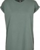 Дамска тениска в зелено от Urban Classics Ladies Extended Shoulder 