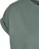 Дамска тениска в зелено от Urban Classics Ladies Extended Shoulder 