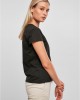 Дамска тениска в черен цвят Ladies Recycled Cotton Boxy Tee