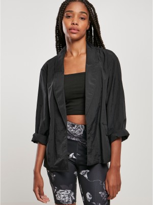 Дамски блейзър в черен цвят Urban Classics Дамски блейзър в черен цвят Urban Classics