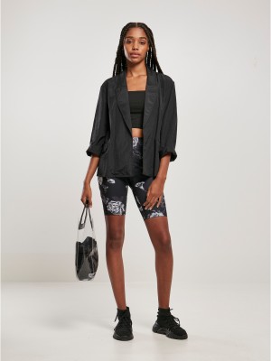 Дамски блейзър в черен цвят Urban Classics Дамски блейзър в черен цвят Urban Classics