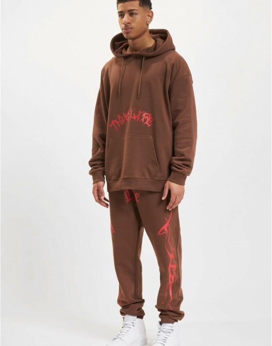 Суичър Thug Life Ink Hoodies brown XXL