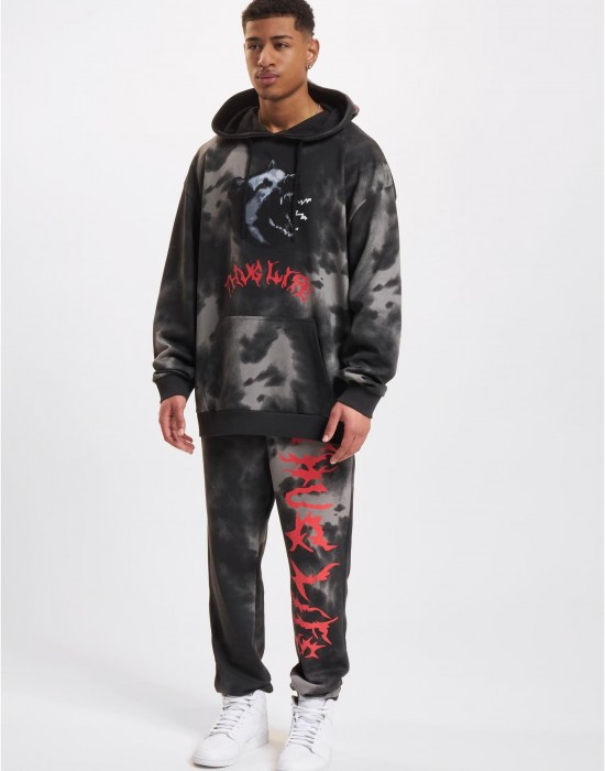 Суичър Thug Life Sky Hoodies black/grey XXL