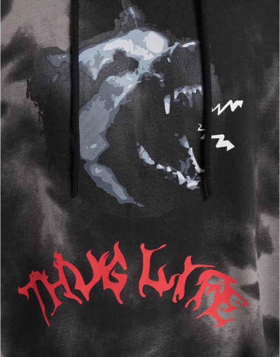 Суичър Thug Life Sky Hoodies black/grey XXL