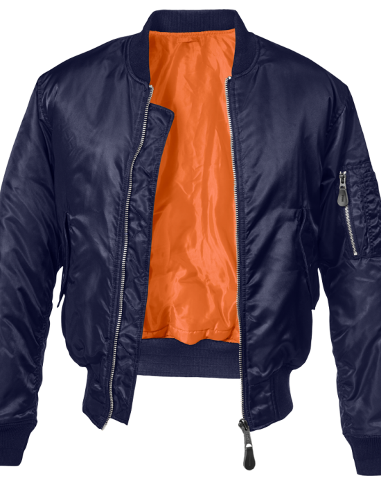 Мъжко яке бомбър в тъмносин цвят Brandit MA1