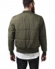 Мъжко яке бомбър Urban Classics в цвят маслина