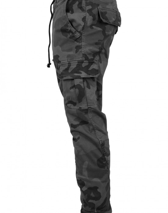 Мъжки камуфлажен карго панталон Urban Classics grey camo