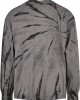 Мъжка блуза в тъмносив цвят Urban Classics Boxy Tye Dye LS