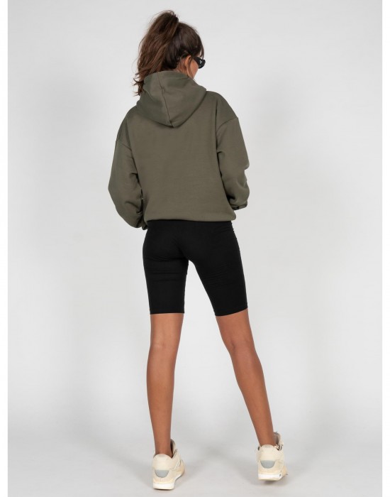 Ladies Wave V.1 x Heavy Oversized Hoody olive L