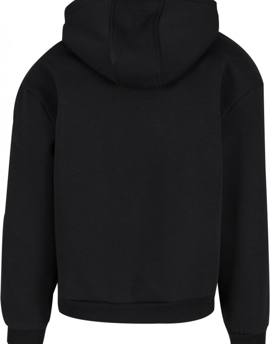 New York Collage Fluffy Hoody black XXL