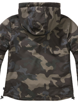 Дамско яке в тъмен камуфлаж Darkcamo