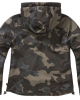 Дамско яке в тъмен камуфлаж Darkcamo