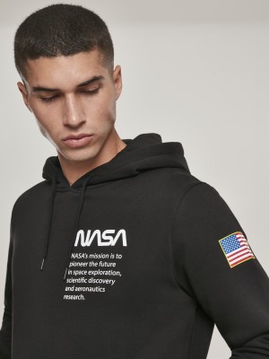 Мъжки суичър Mister Tee NASA Definition в черно
