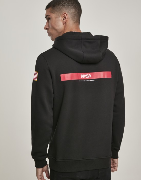 Мъжки суичър Mister Tee NASA Definition в черно