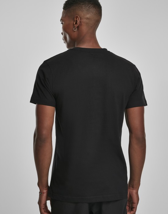 Мъжка тениска Mister Tee Run DMC Logo Black