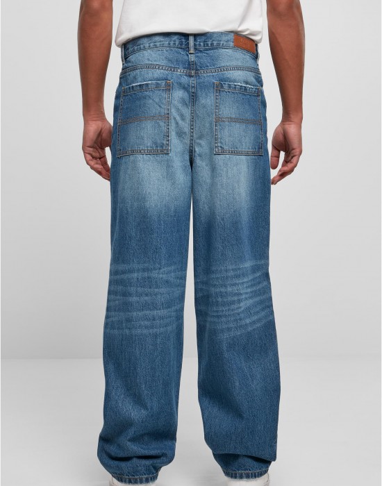 Мъжки широки дънки в син цвят Urban Classics 90s Jeans