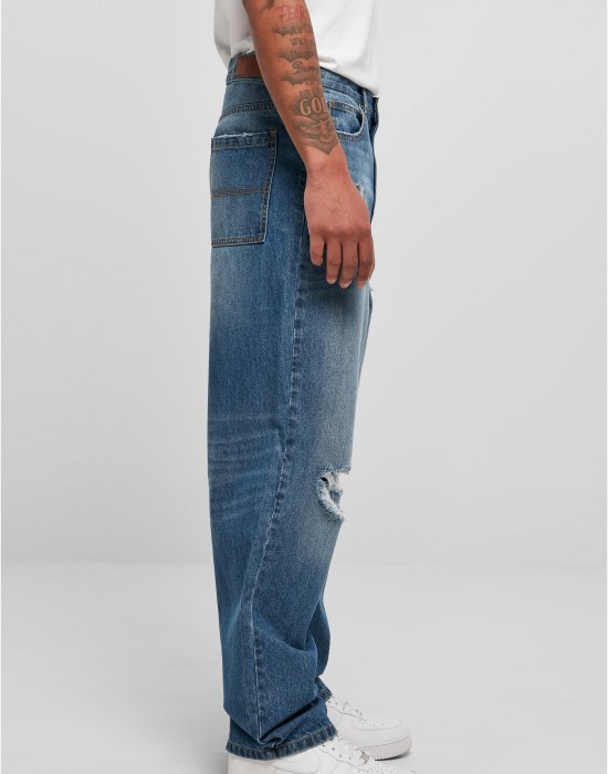 Мъжки широки дънки в син цвят Urban Classics 90s Jeans