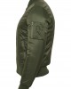 Мъжко яке тип бомбър Urban Classics olive в цвят маслина