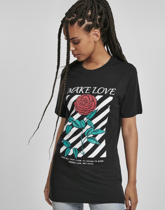 Тениска Ladies Make Love Tee black XS
