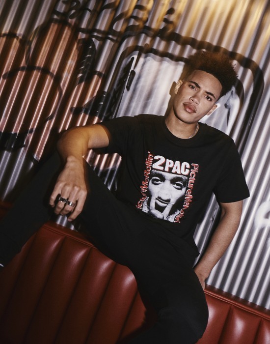 2Pac / Tupac Shakur - Picture Me Rollin' Мъжка черна тениска