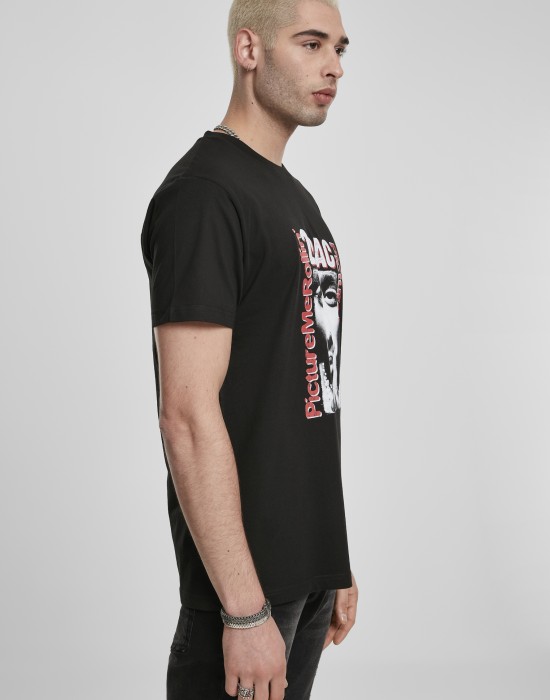 2Pac / Tupac Shakur - Picture Me Rollin' Мъжка черна тениска