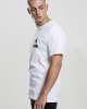 Бяла мъжка тениска Mister Tee Triangle
