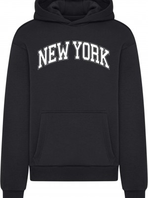 New York Fluffy Hoody black XXL
