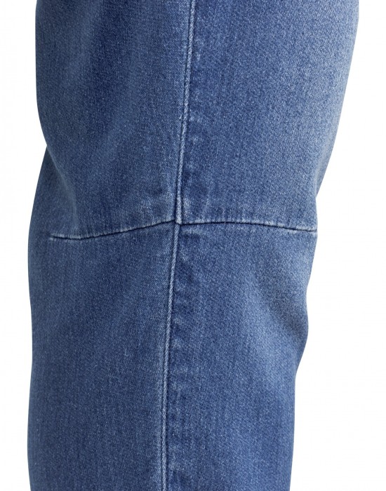 Мъжки сини дънки с връзки Urban Classics