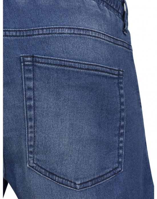 Мъжки сини дънки с връзки Urban Classics