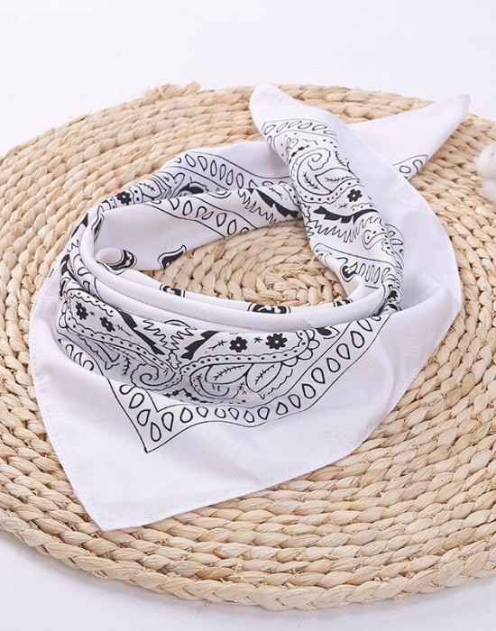 Кърпа за глава бандана HoodStyle Bandana в бяло