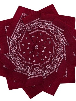 Кърпа за глава бандана HoodStyle Bandana в тъмночервен цвят