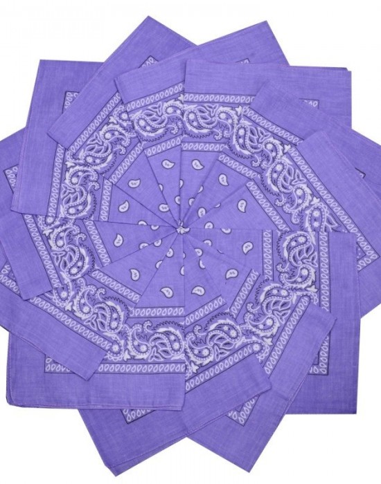 Кърпа за глава бандана HoodStyle Bandana в светлолилав цвят