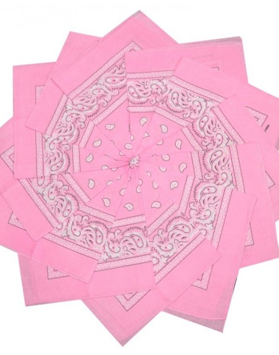 Кърпа за глава бандана HoodStyle Bandana в розово