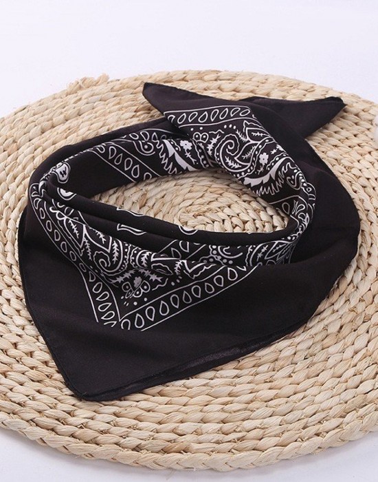 Кърпа за глава бандана HoodStyle Bandana в черен цвят