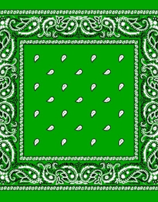 Кърпа за глава бандана HoodStyle Bandana в светлозелено