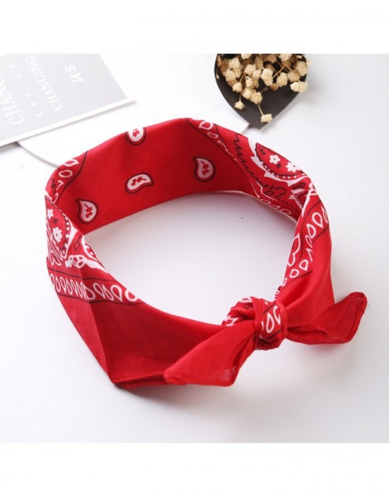 Кърпа за глава бандана HoodStyle Bandana в червено
