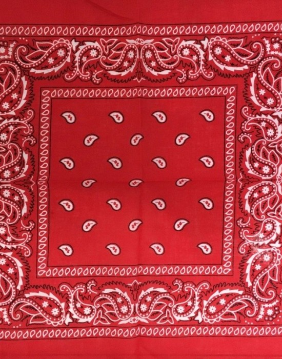 Кърпа за глава бандана HoodStyle Bandana в червено