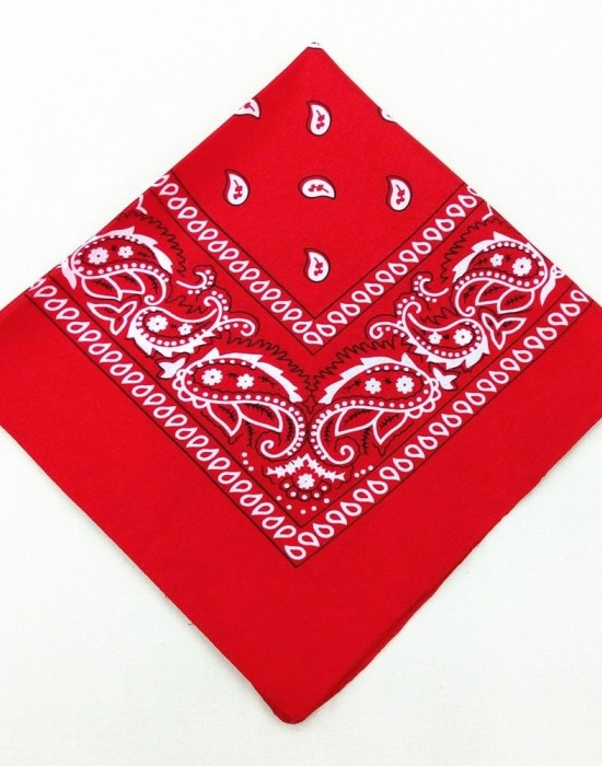 Кърпа за глава бандана HoodStyle Bandana в червено