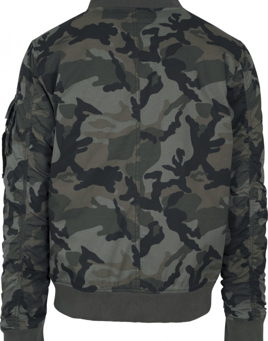 Мъжко камуфлажно яке тип бомбър Urban Classics wood camo