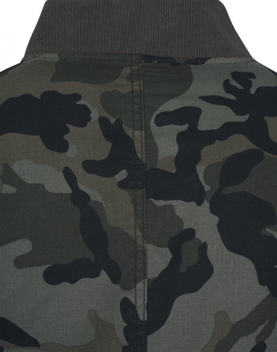 Мъжко камуфлажно яке тип бомбър Urban Classics wood camo