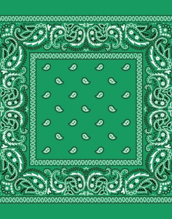 Кърпа за глава бандана HoodStyle Bandana в тъмнозелен цвят