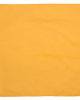 Бандана кърпа за глава Bandana Blank изчистена в тъмножълт цвят