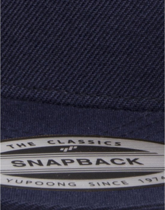 Шапка с козирка Premium 5-Panel Snapback Cap navy one size