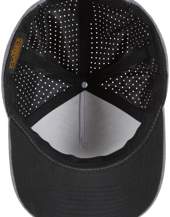 Шапка с козирка YP CLASSICS 5 Panel Snapckback heathergrey one size