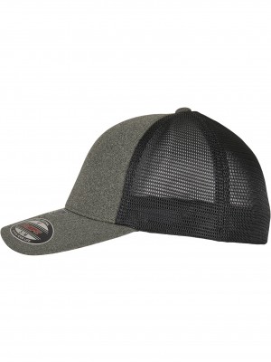 Шапка с козирка FLEXFIT UNIPANEL? CAP olive/black S/M