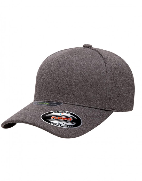 Шапка с козирка Unipanel Melange Cap melangeheathergrey S/M