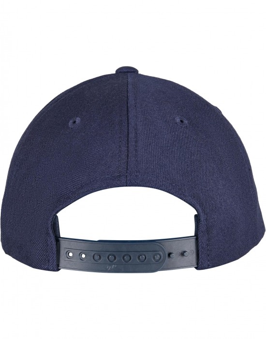 Шапка с козирка YP CLASSICS 5-PANEL PREMIUM CURVED VISOR SNAPBACK CAP navy one size