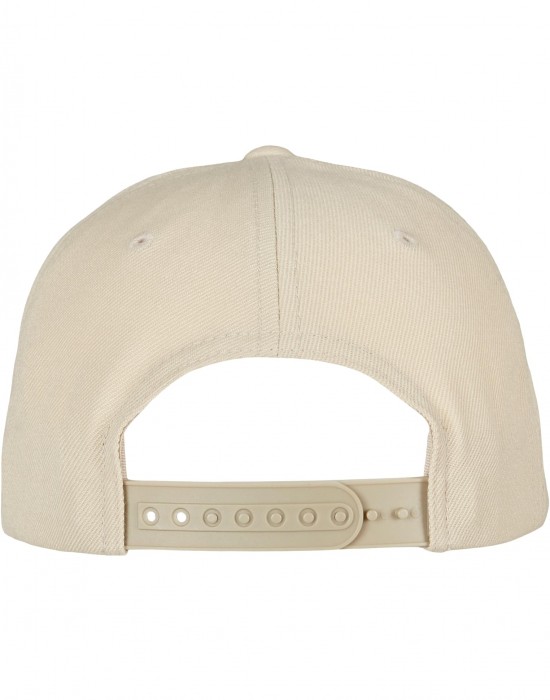 Шапка с козирка YP CLASSICS 5-PANEL PREMIUM CURVED VISOR SNAPBACK CAP stone one size
