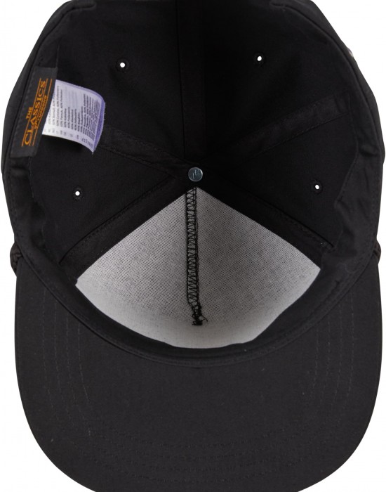 Шапка с козирка YP CLASSICS? CLASSIC POPLIN GOLF CAP black one size